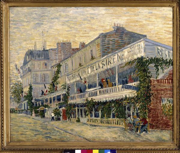 Van Gogh / Restaurant de la Sirène /1887 à Vincent van Gogh