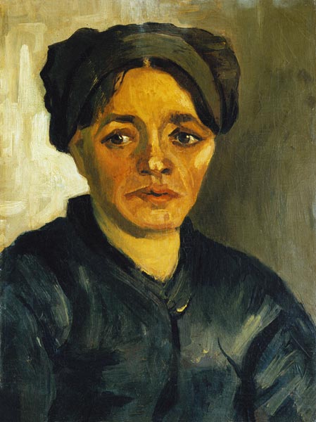 Kopf einer Bäuerin à Vincent van Gogh