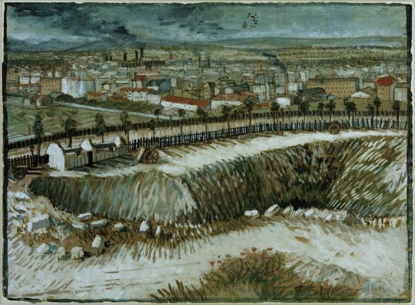 V.v.Gogh / Industruial Landscape / 1887 à Vincent van Gogh