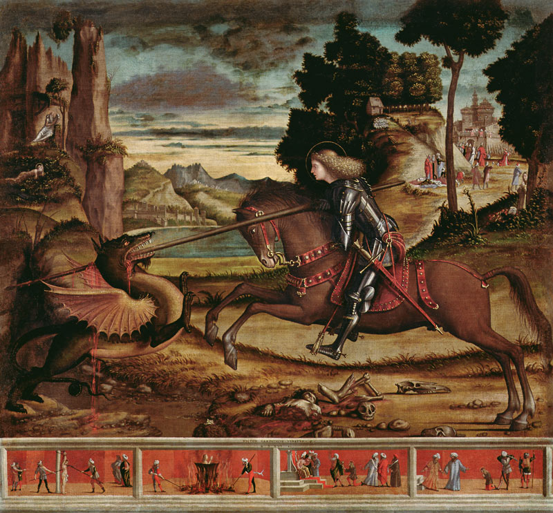 St. George Killing the Dragon à Vittore Carpaccio