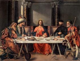 V.Carpaccio / Christ a Emmaues / 1513