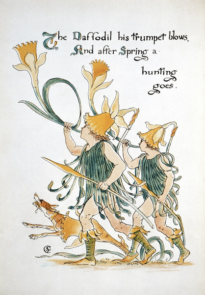 Daffodils à Walter Crane