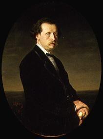 portrait de Nicolas Rubinstein, donateur du conservatoire de Moscou.