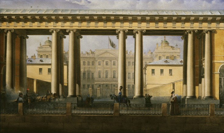 The Anichkov Palace in Saint Petersburg à Wassili Sadownikow