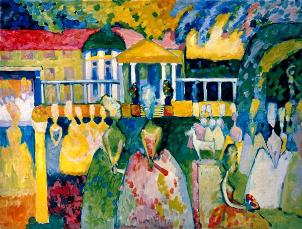 Hoarfrost skirts à Vassily Kandinsky