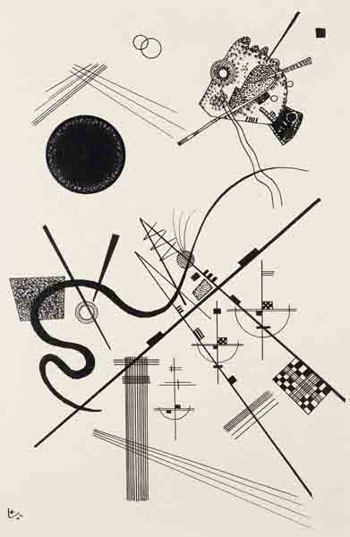 Sans titre (dessin 4) à Vassily Kandinsky