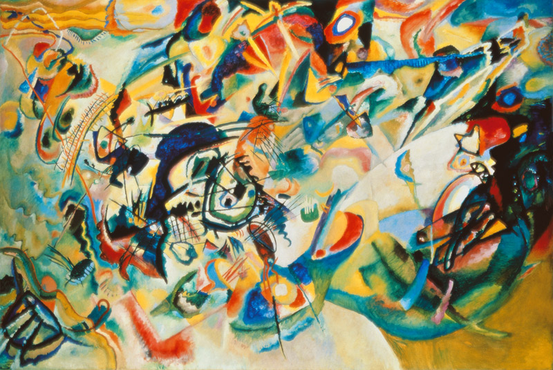 Composition VII à Vassily Kandinsky