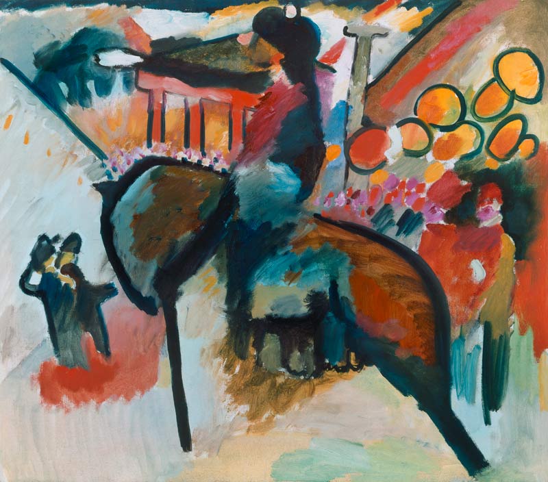 Impression IV - Vassily Kandinsky en reproduction imprimée ou copie peinte  à l\'huile sur toile