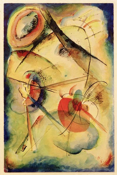 Composition Z à Vassily Kandinsky