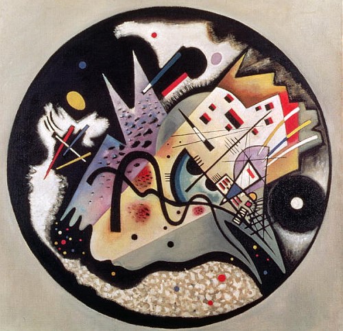 In the Black Circle à Vassily Kandinsky