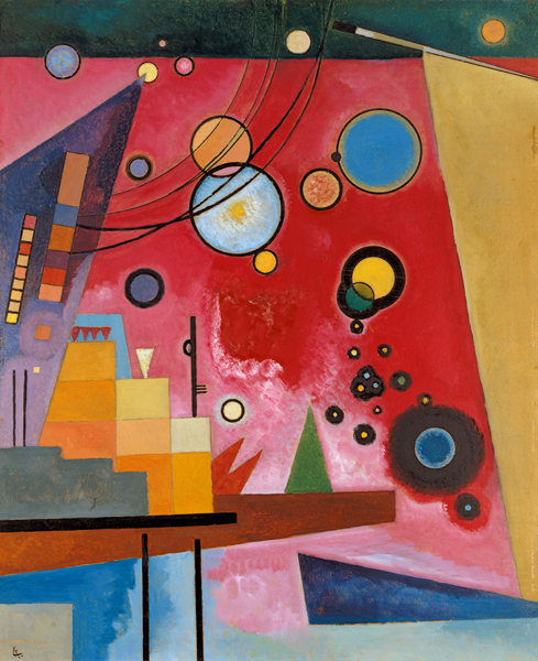 Rouge vif à Vassily Kandinsky