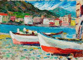 Rapallo, bateaux 1905