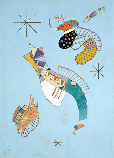 Three stars à Vassily Kandinsky