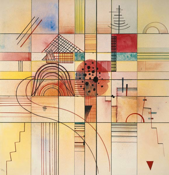Varied rectangles à Vassily Kandinsky