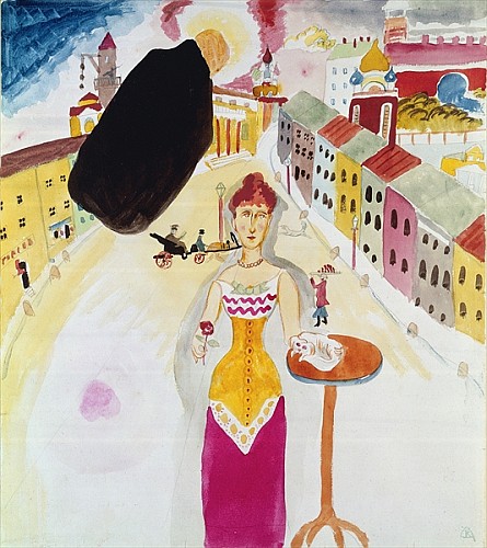 Woman in Moscow à Vassily Kandinsky