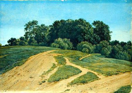 A Track Across the Fields à Wilhelm Alexander Wolfgang von Kobell