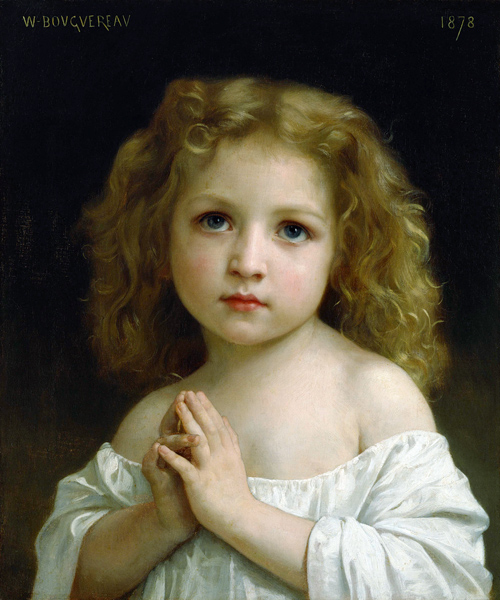 Little Girl à William Adolphe Bouguereau