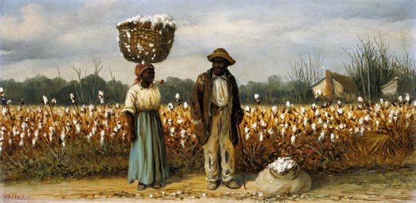 Avec la récolte du coton à William Aiken Walker