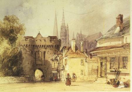 The Guillaume Gate, Chartres à William Callow