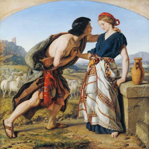 The Meeting of Jacob and Rachel à William Dyce