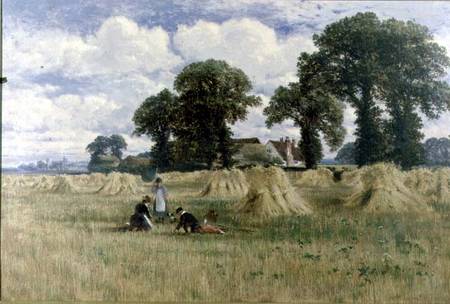 Harvest Time, Dorney, near Windsor à William E. Harris