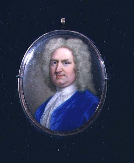 Miniature of George Frederick Handel (1685-1759) à William Hopkins Craft
