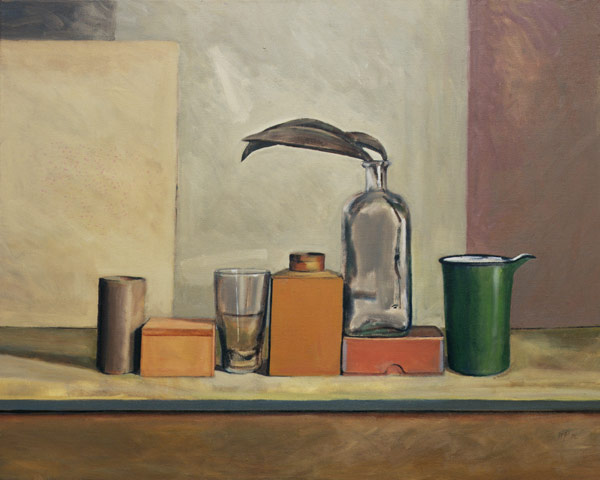 Still Life with Passion Pods (oil on canvas)  à William  Packer