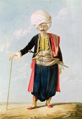 A Janissary, c.1823 à William Page