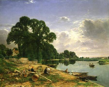 On the Thames à William W. Gosling