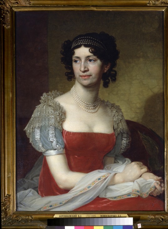 Portrait of Countess Margarita Dolgorukaya (1785-1814) à Wladimir Lukitsch Borowikowski