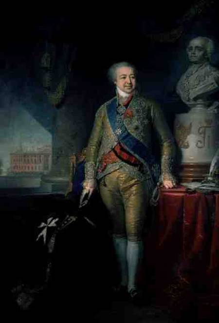 Portrait of Count Alexander Kurakin (1757-1825) à Wladimir Lukitsch Borowikowski