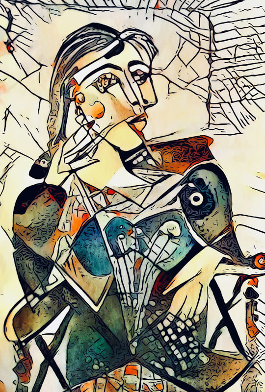 Bild 3 - Hommage an Picasso Motiv 2 à zamart