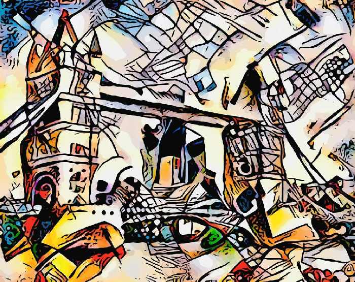 Kandinsky meets London 5 à zamart