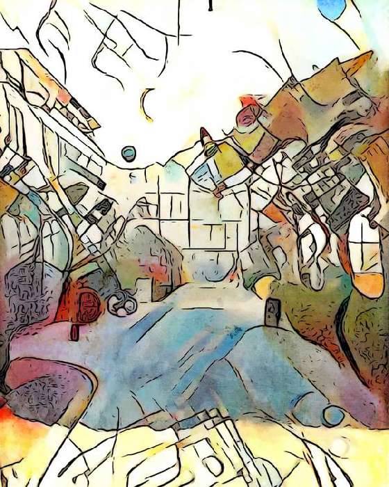 Kandinsky trifft Binz, Motiv 6 à zamart