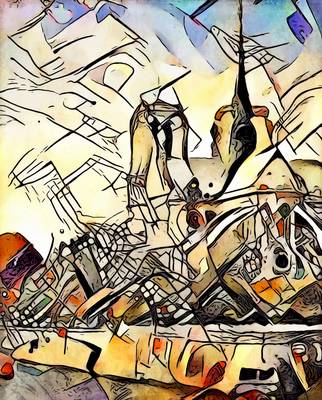 Kandinsky trifft Paris 4 à zamart